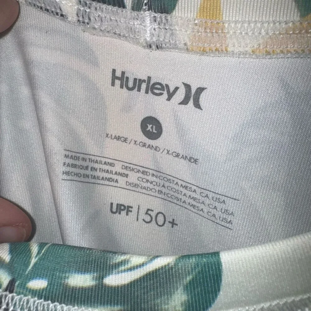 Hurley XL UPF 50+ Swim Shirt